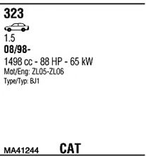 WALKER MA41244 Exhaust System